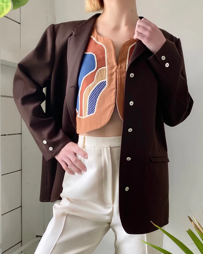 90s Geoffrey Beene Jacket | S-M