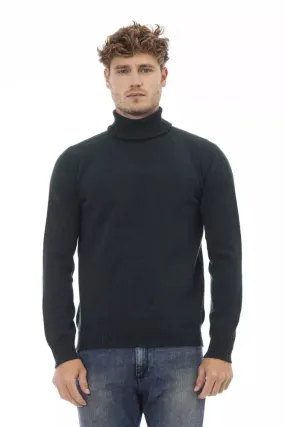 Alpha studio Green Wool Sweater