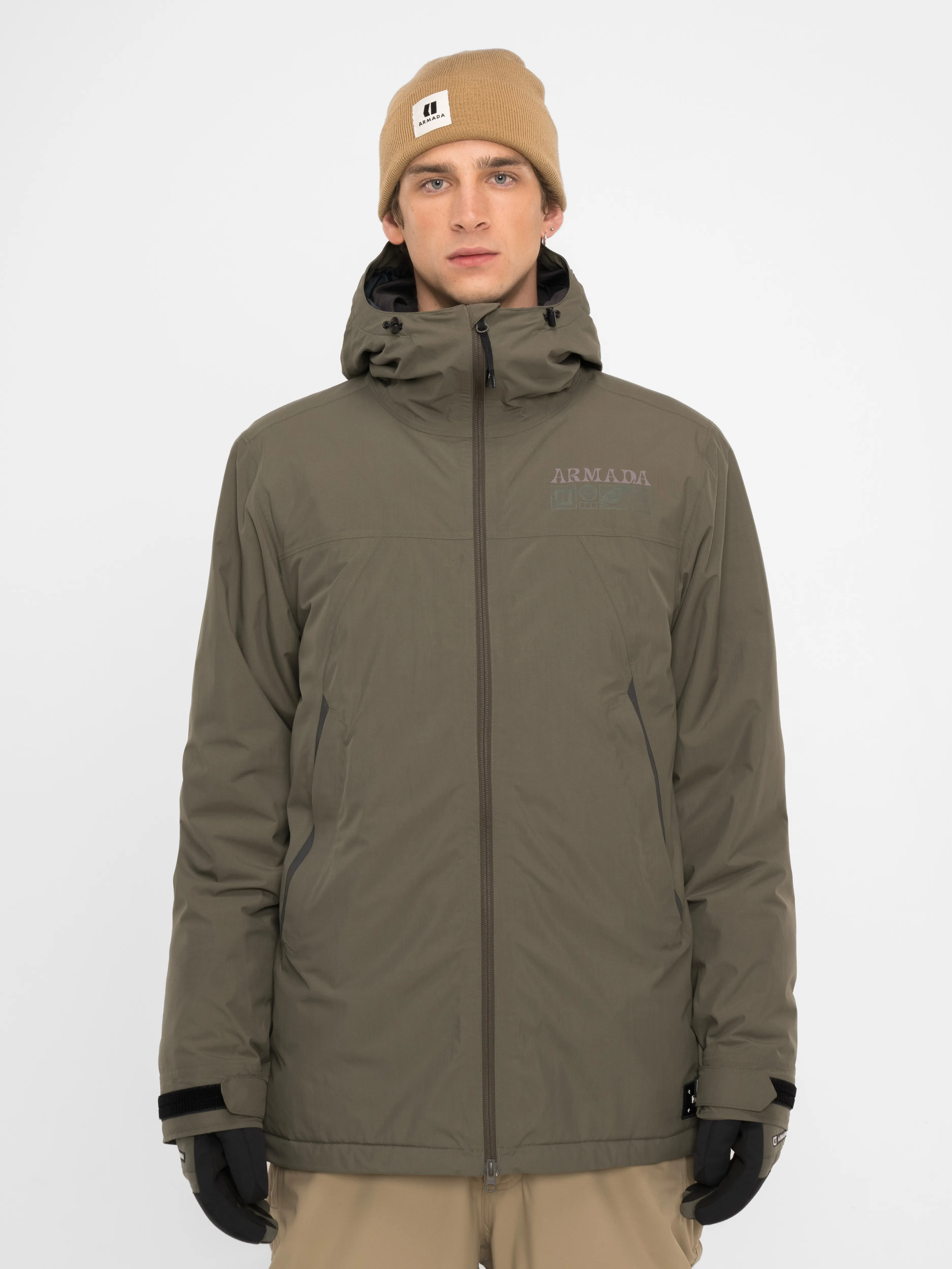 ARMADA Men&#x27;s Reedy 2L Insulated Jacket Olive | Buy ARMADA Men&#x27;s Reedy 2L Insulated Jacket Olive here | Outnorth