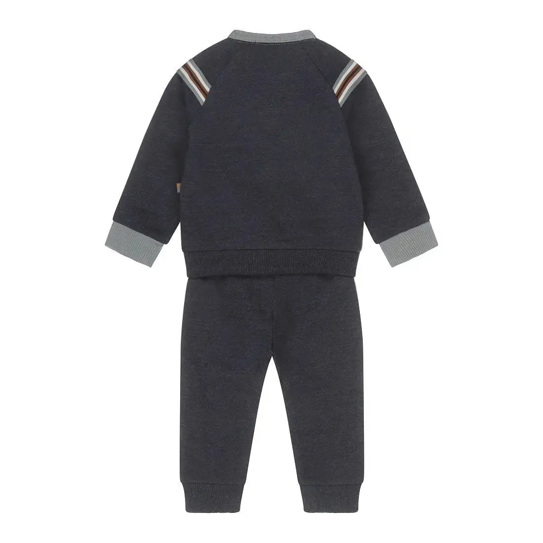 Baby Boys Dark Dlue Sweatshirt And Sweatpants Set | Dirkje