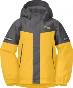 Bergans Kids&#x27; Lilletind Insulated Jacket Light Golden Yellow/Solid Dark Grey | Buy Bergans Kids&#x27; Lilletind Insulated Jacket Light Golden Yellow/Solid Dark Grey here | Outnorth