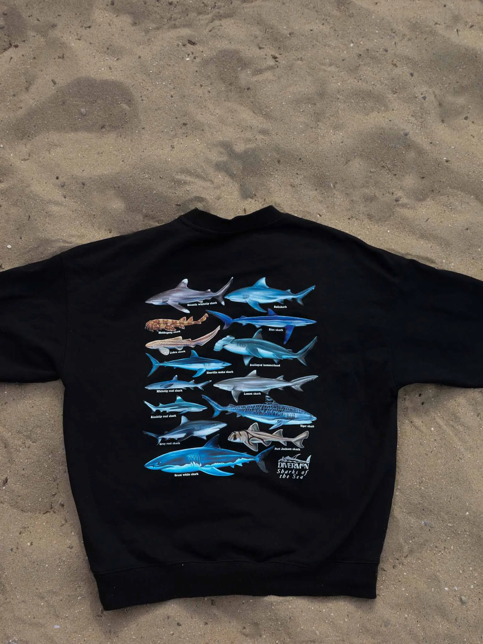 BLACK SHARKS JUMPER