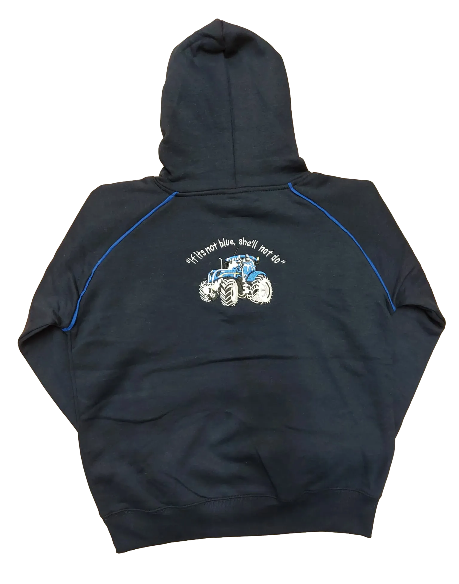 Blue Tractor Farmwear Zipper