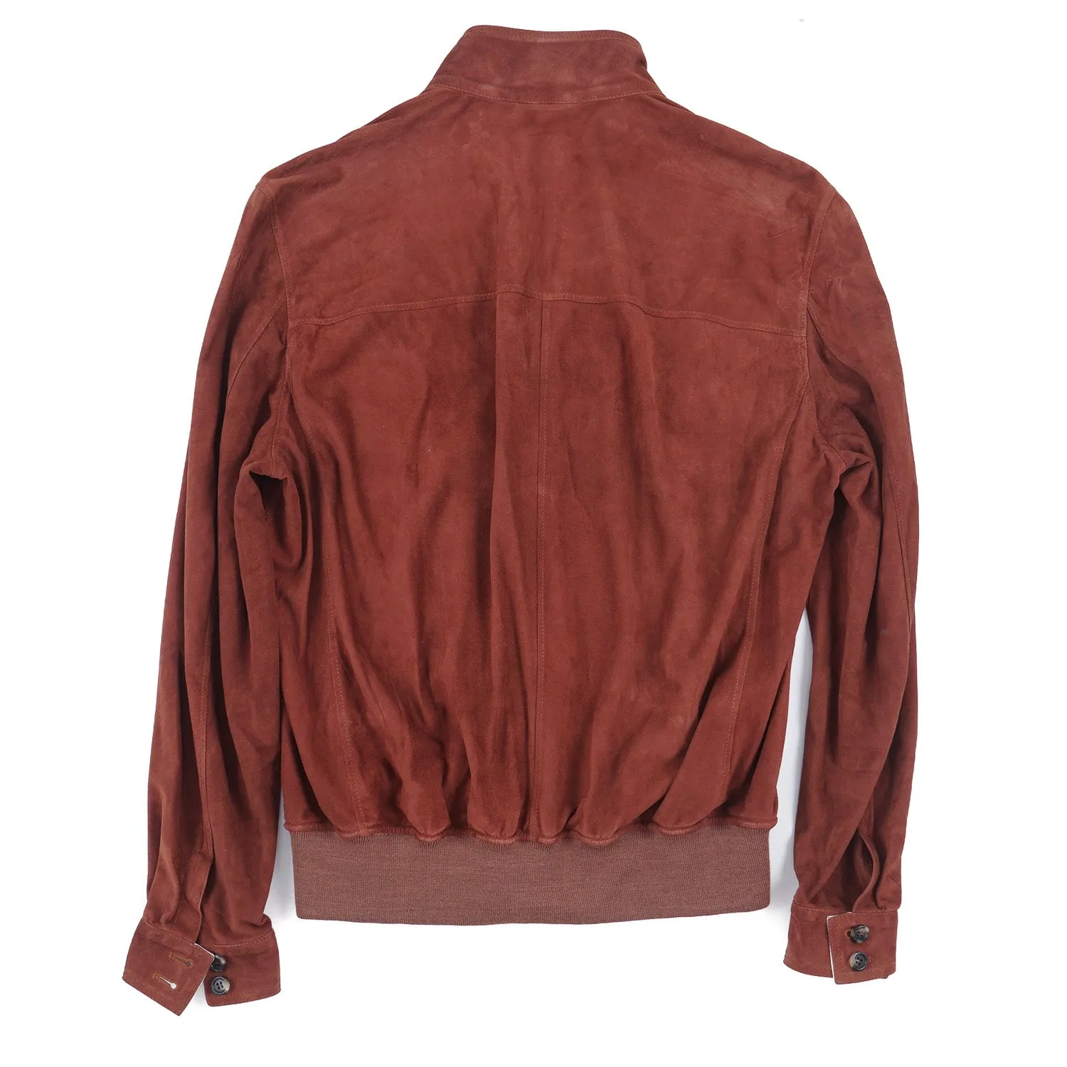 Borrelli Lightweight Unlined Suede Jacket