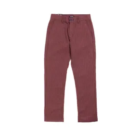 Brixton - Choice Chino Pant - Brown/Navy Plaid SALE