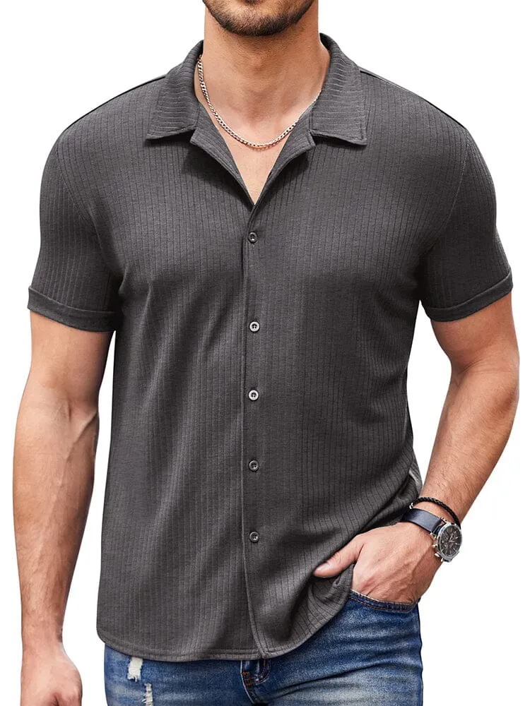 Casual Slim Fit Knit Shirts (US Only)