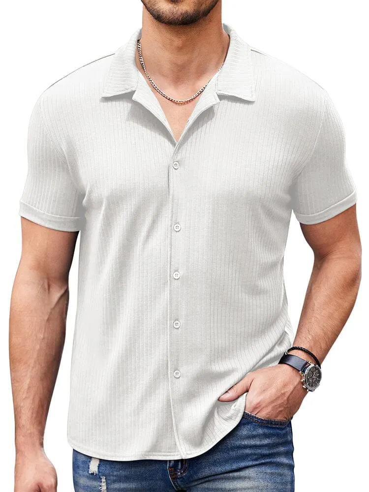 Casual Slim Fit Knit Shirts (US Only)