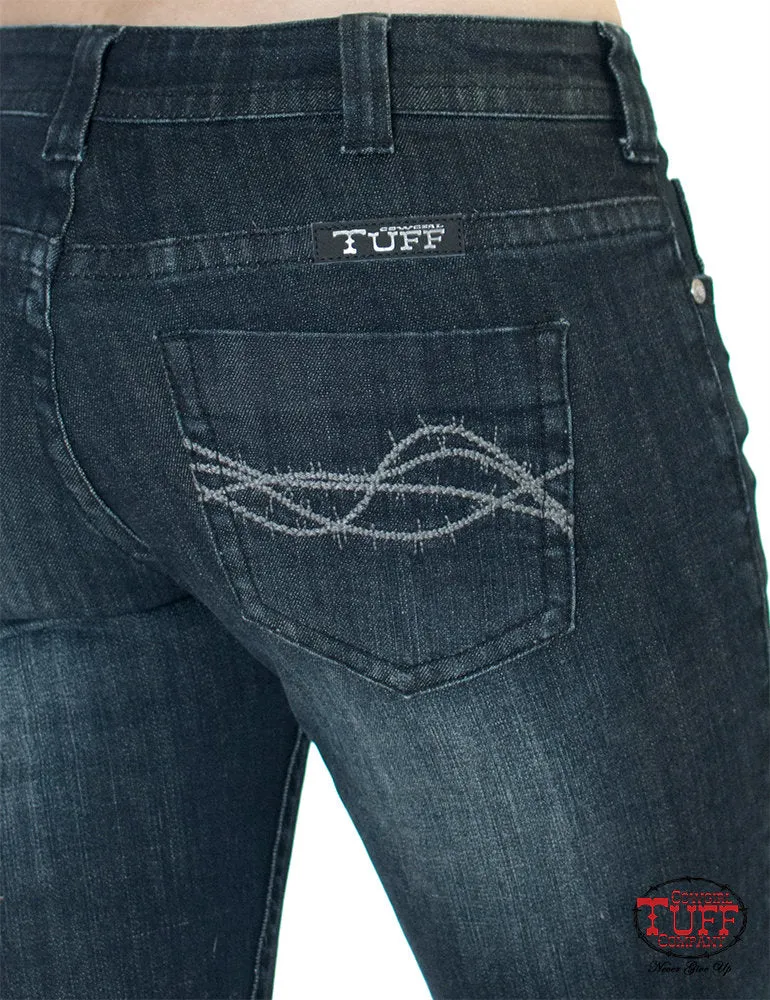 Cowgirl Tuff Ladies Jeans - Mid Rise - Forever Tuff