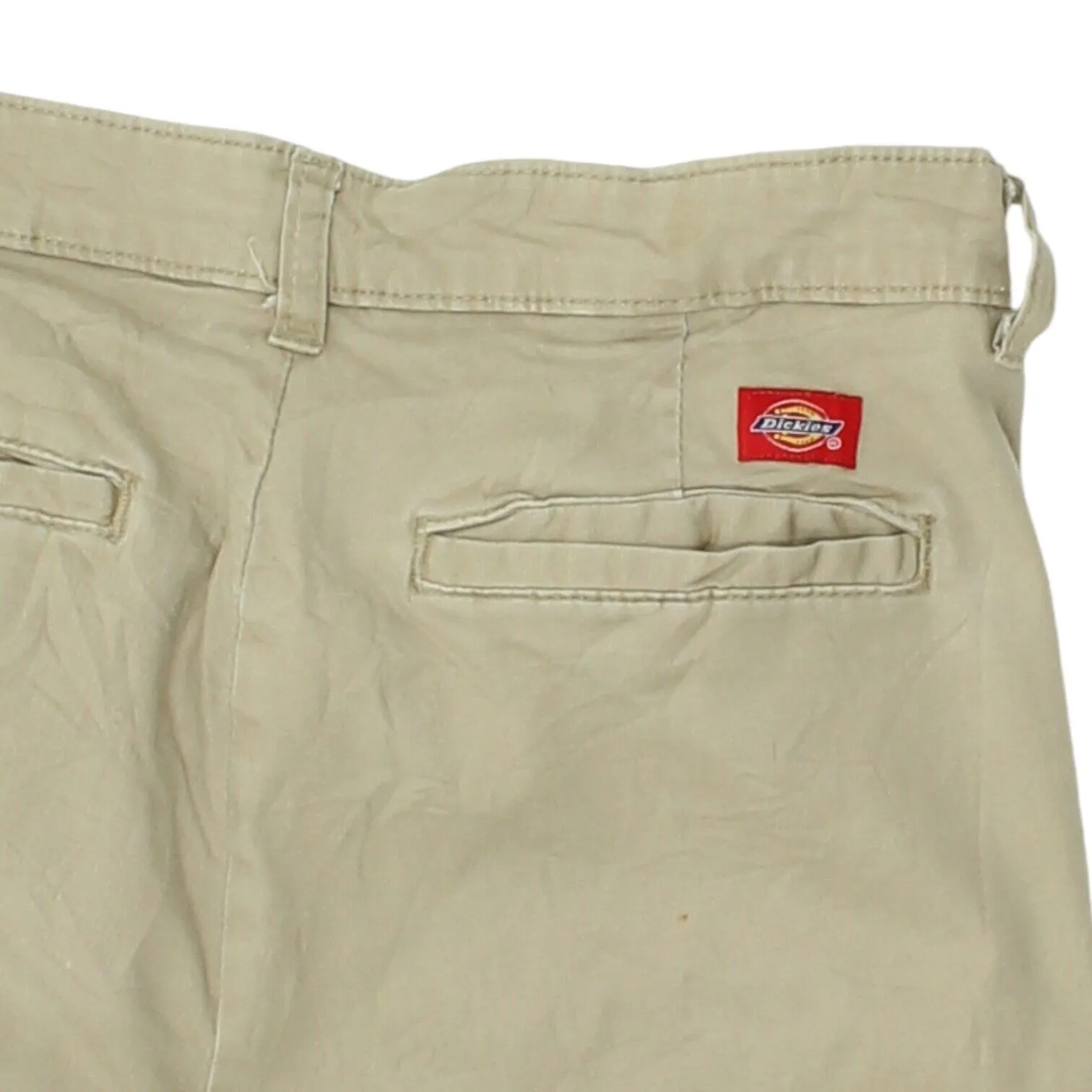 Dickies Womens Beige Bootcut Chino Trousers | Vintage Workwear Pants VTG