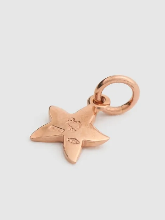 DoDo   9kt Rose Gold Stellina charm 