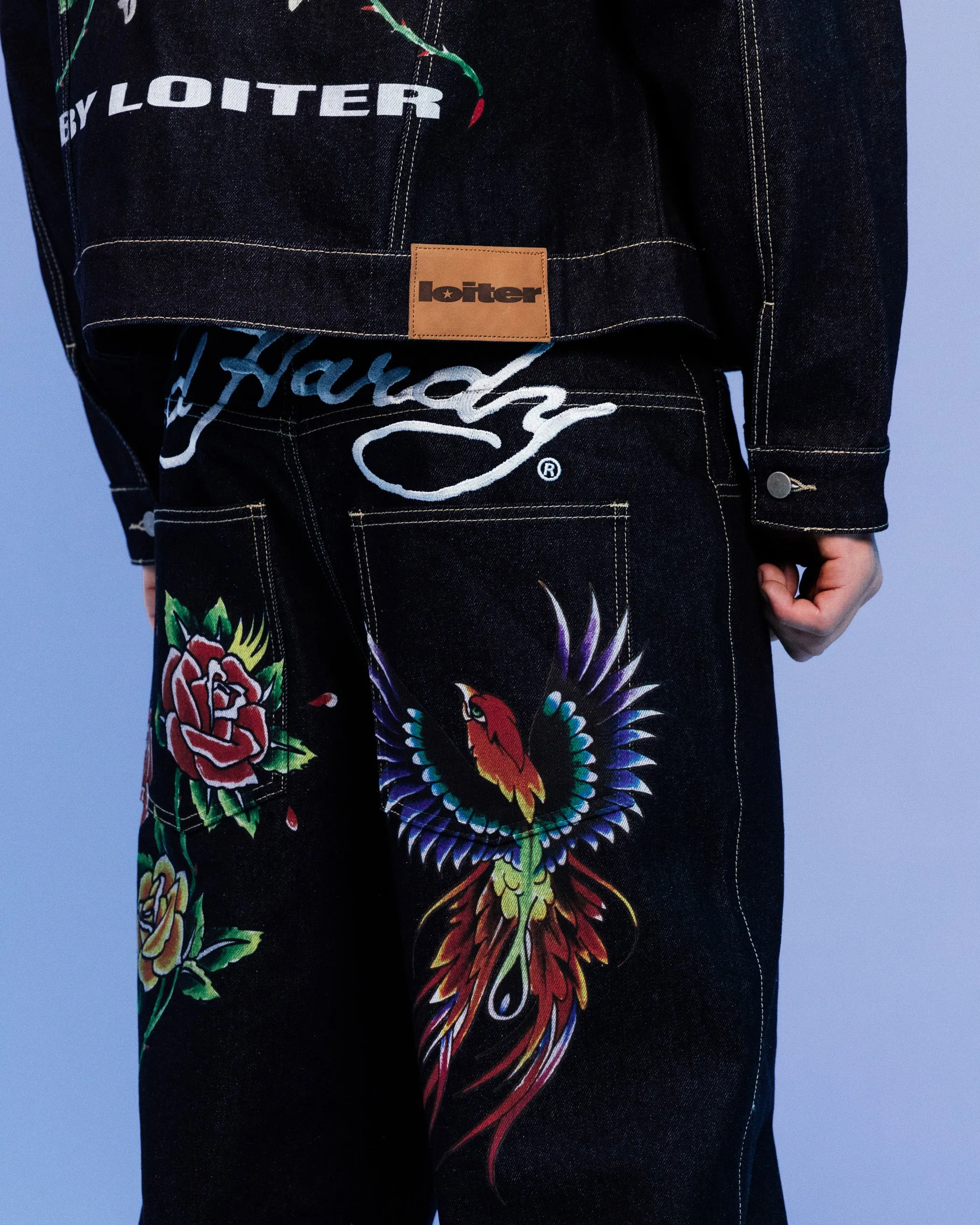 Ed Hardy By Loiter Denim Jeans Raw Indigo