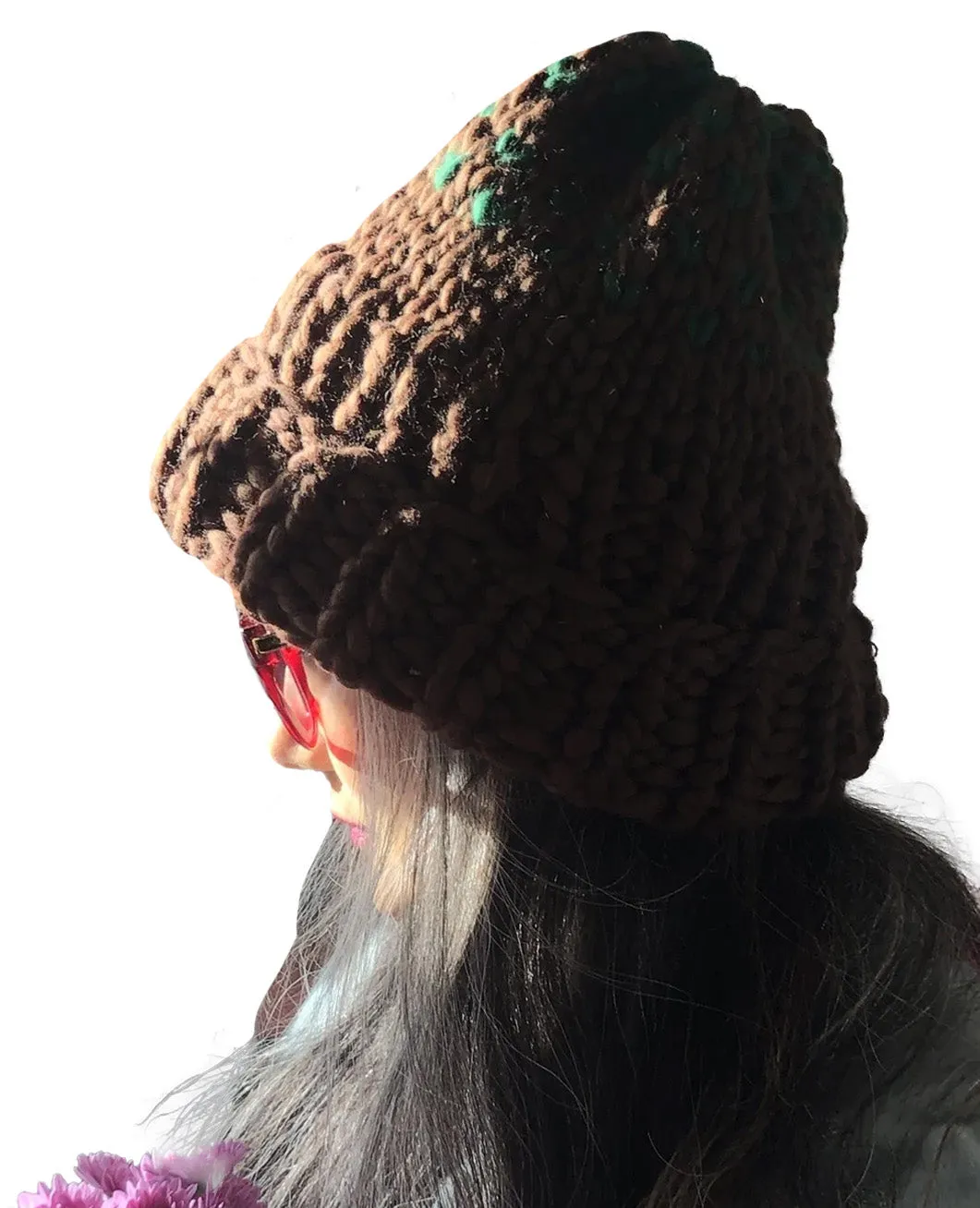 Edelweiss Hat with 2 colors - Merino