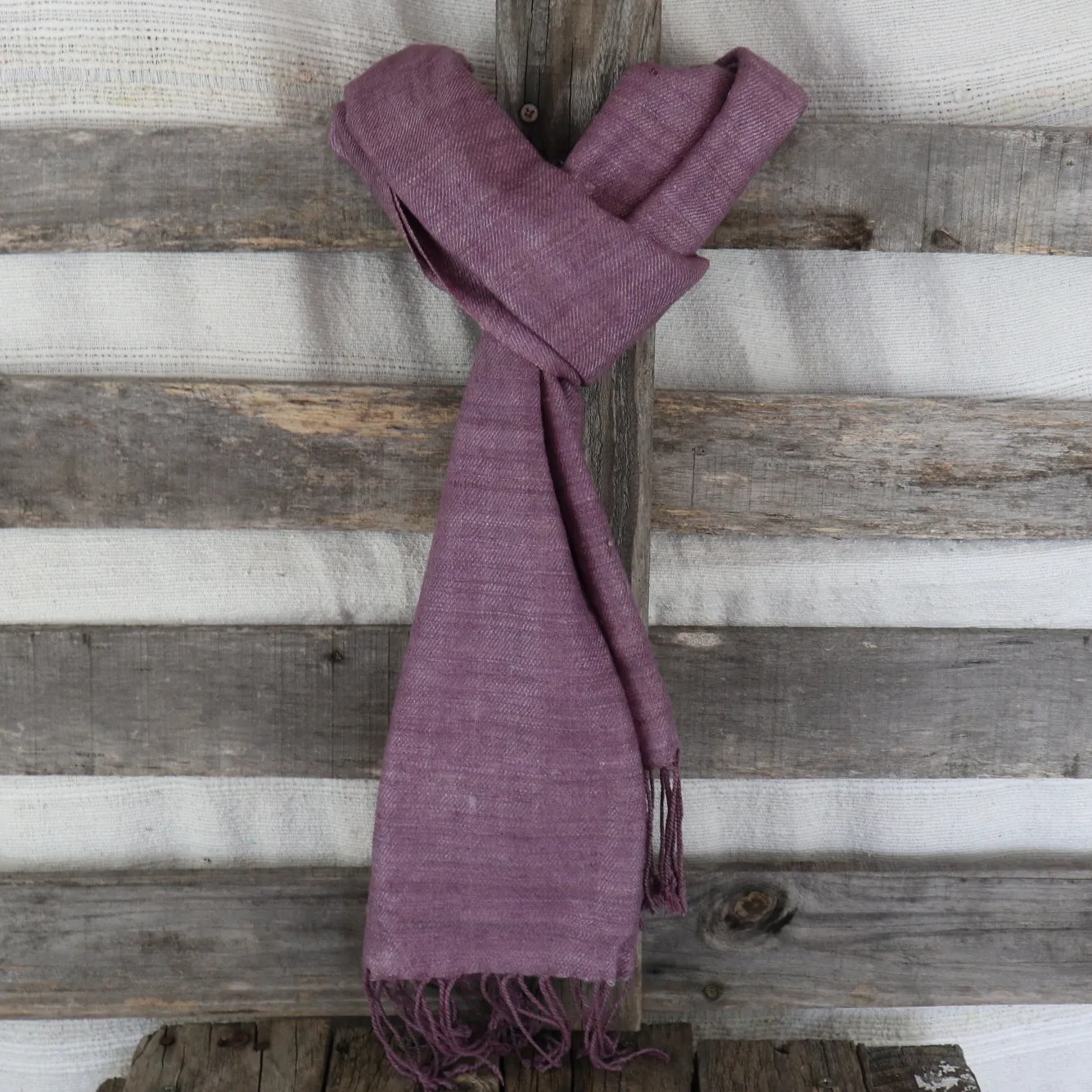 Fair Trade Ethical Non-Violent Silk Scarf