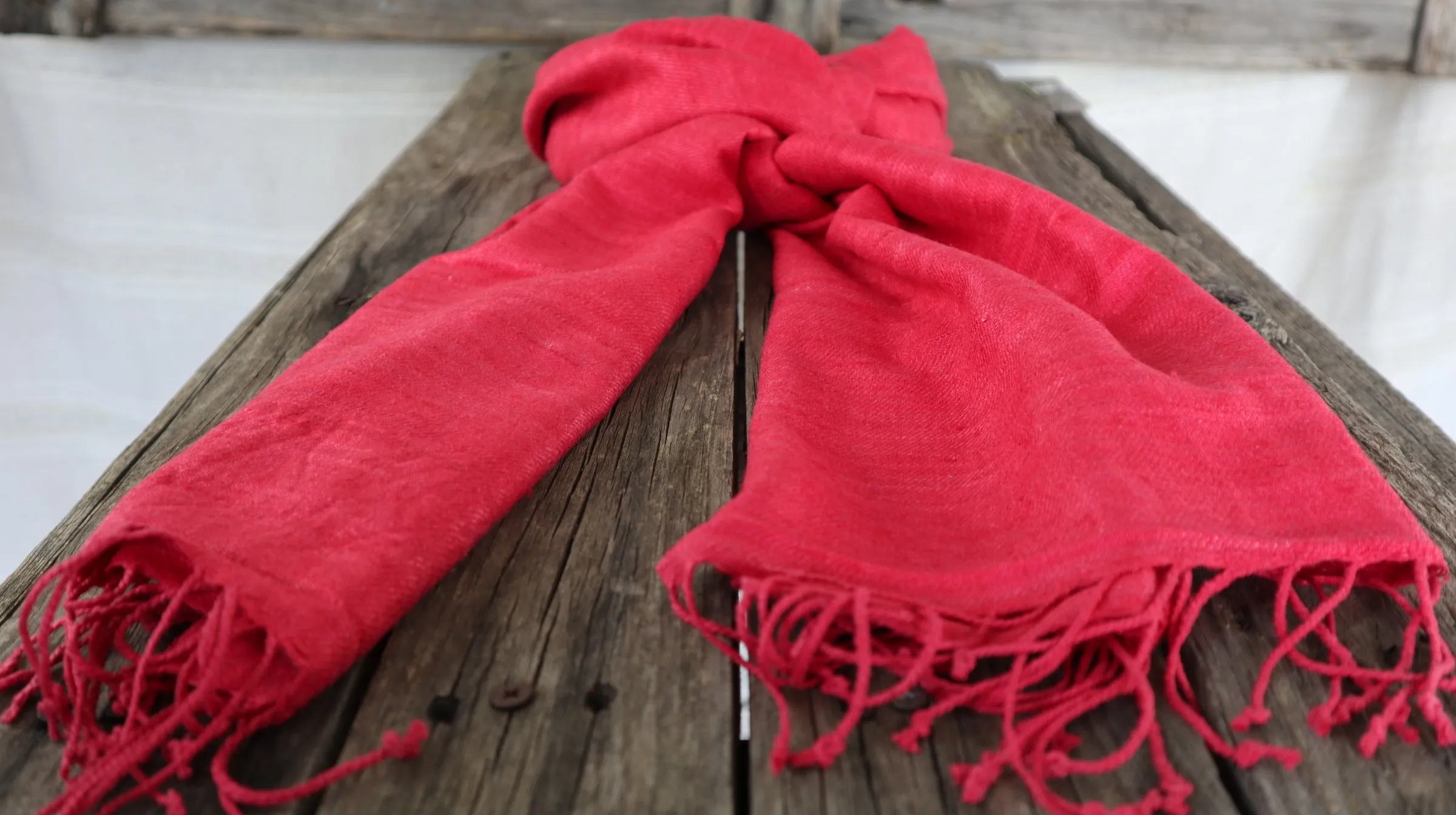 Fair Trade Ethical Non-Violent Silk Scarf