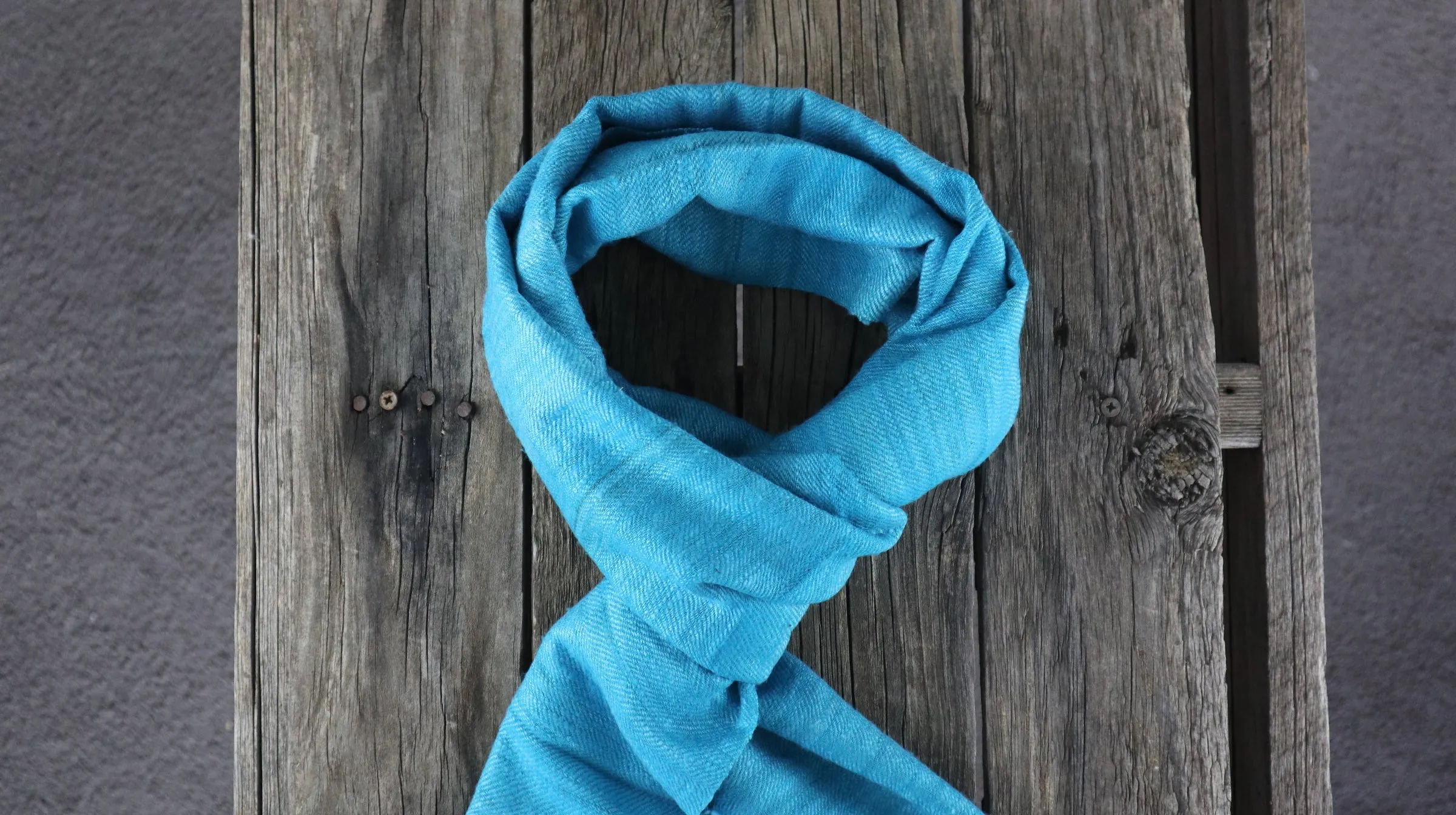 Fair Trade Ethical Non-Violent Silk Scarf