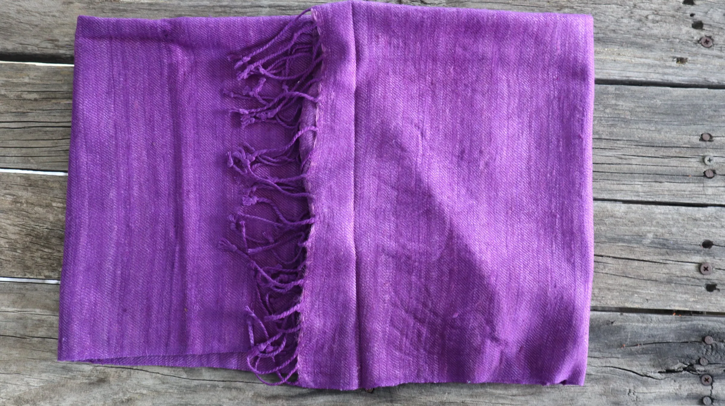 Fair Trade Ethical Non-Violent Silk Scarf