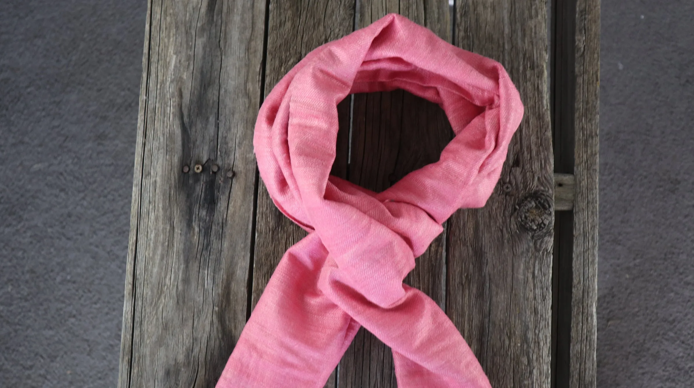 Fair Trade Ethical Non-Violent Silk Scarf