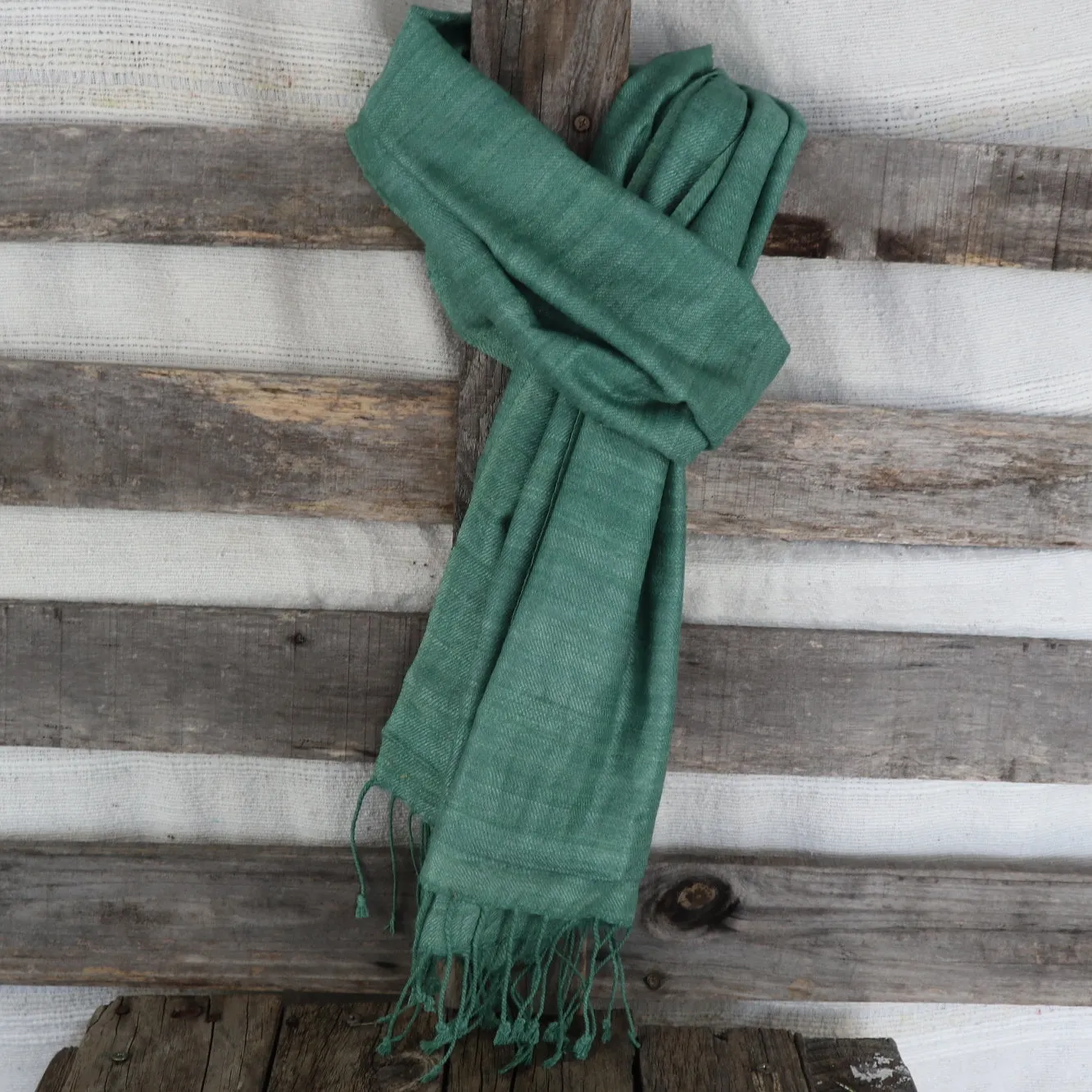 Fair Trade Ethical Non-Violent Silk Scarf