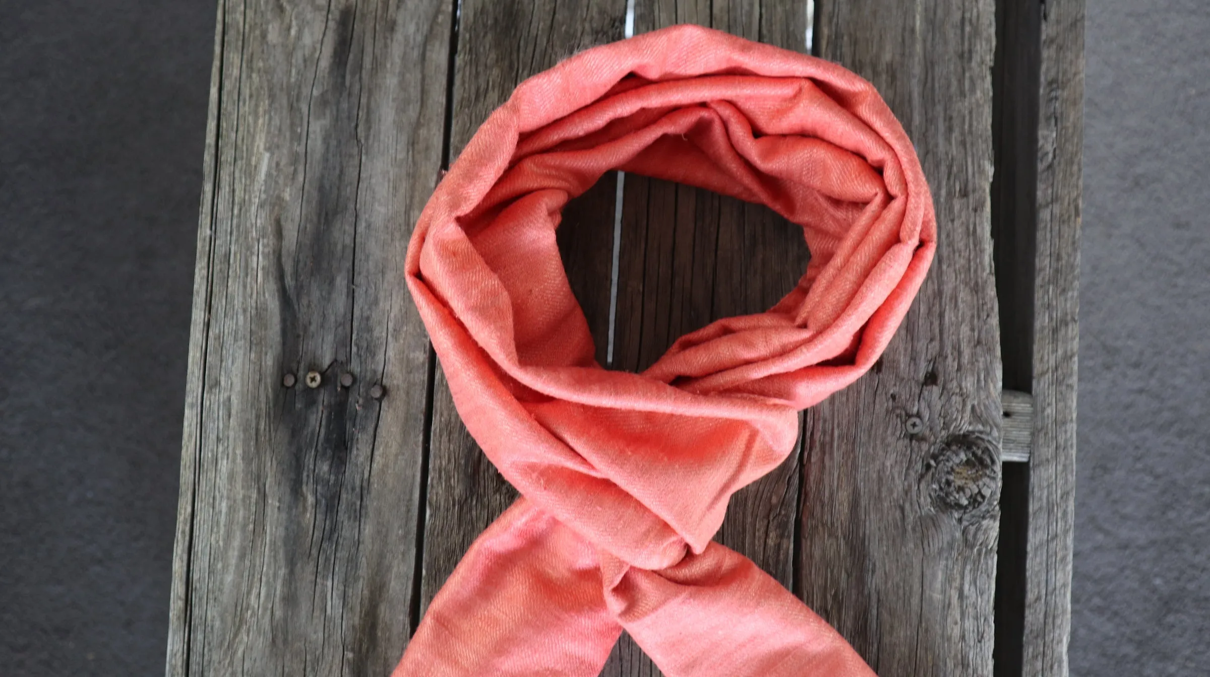 Fair Trade Ethical Non-Violent Silk Scarf