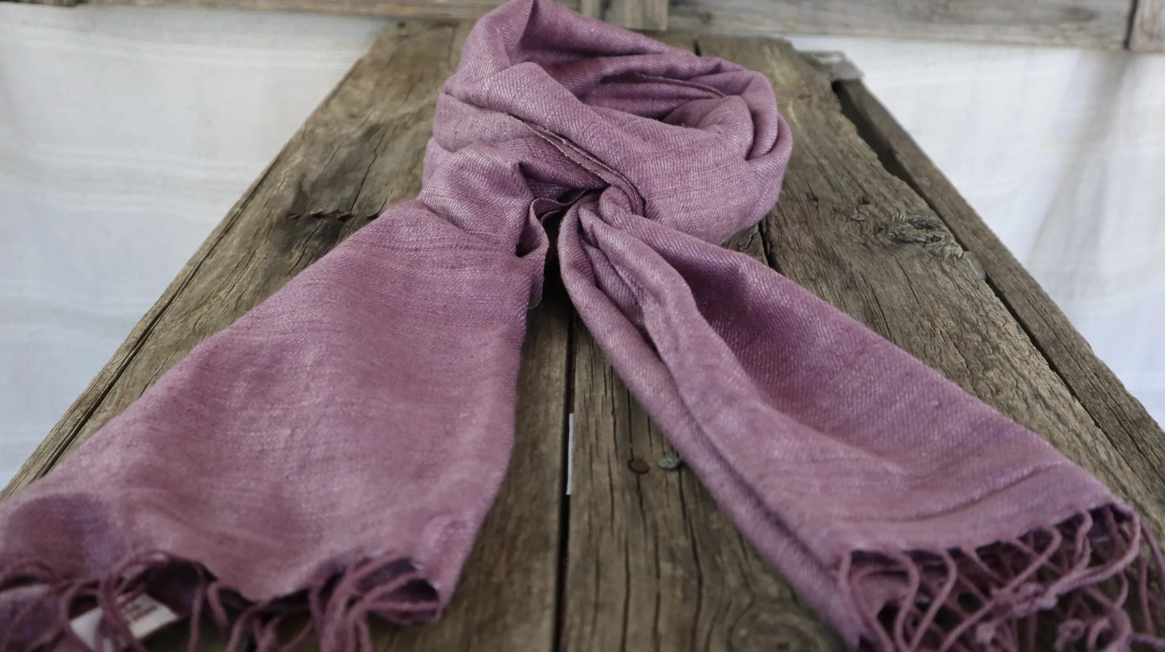 Fair Trade Ethical Non-Violent Silk Scarf