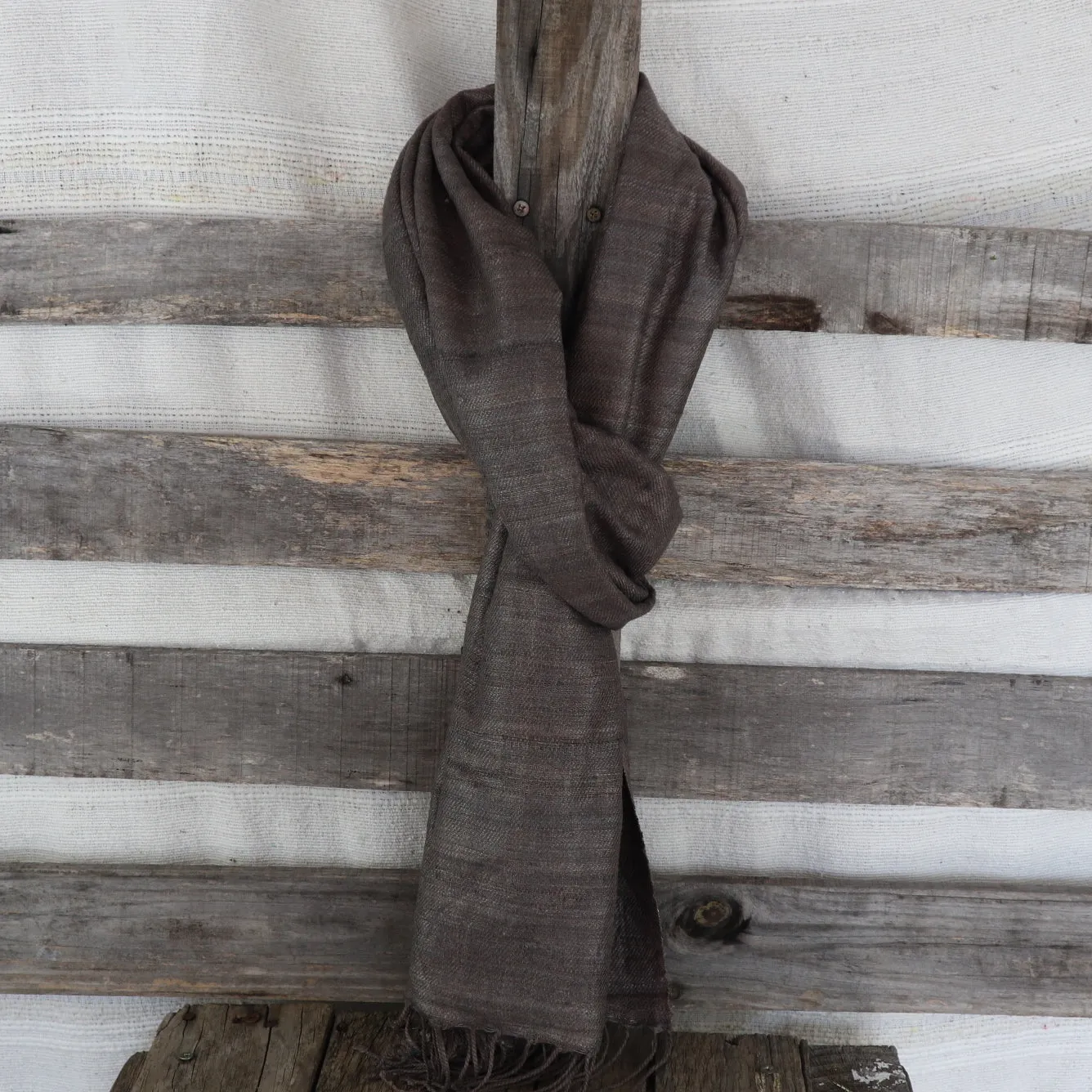 Fair Trade Ethical Non-Violent Silk Scarf