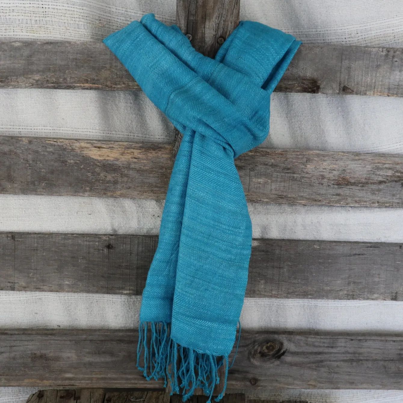 Fair Trade Ethical Non-Violent Silk Scarf