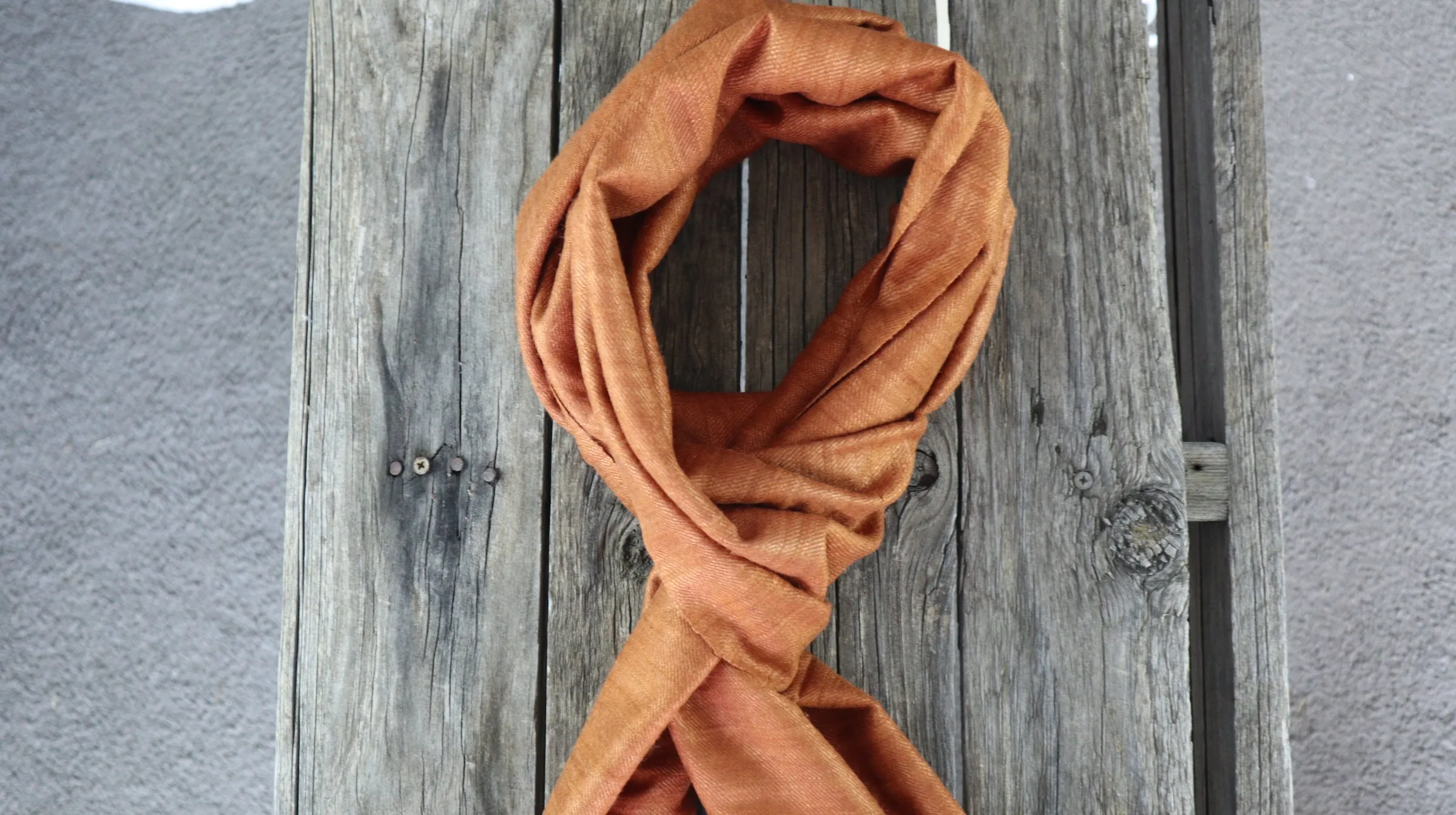 Fair Trade Ethical Non-Violent Silk Scarf