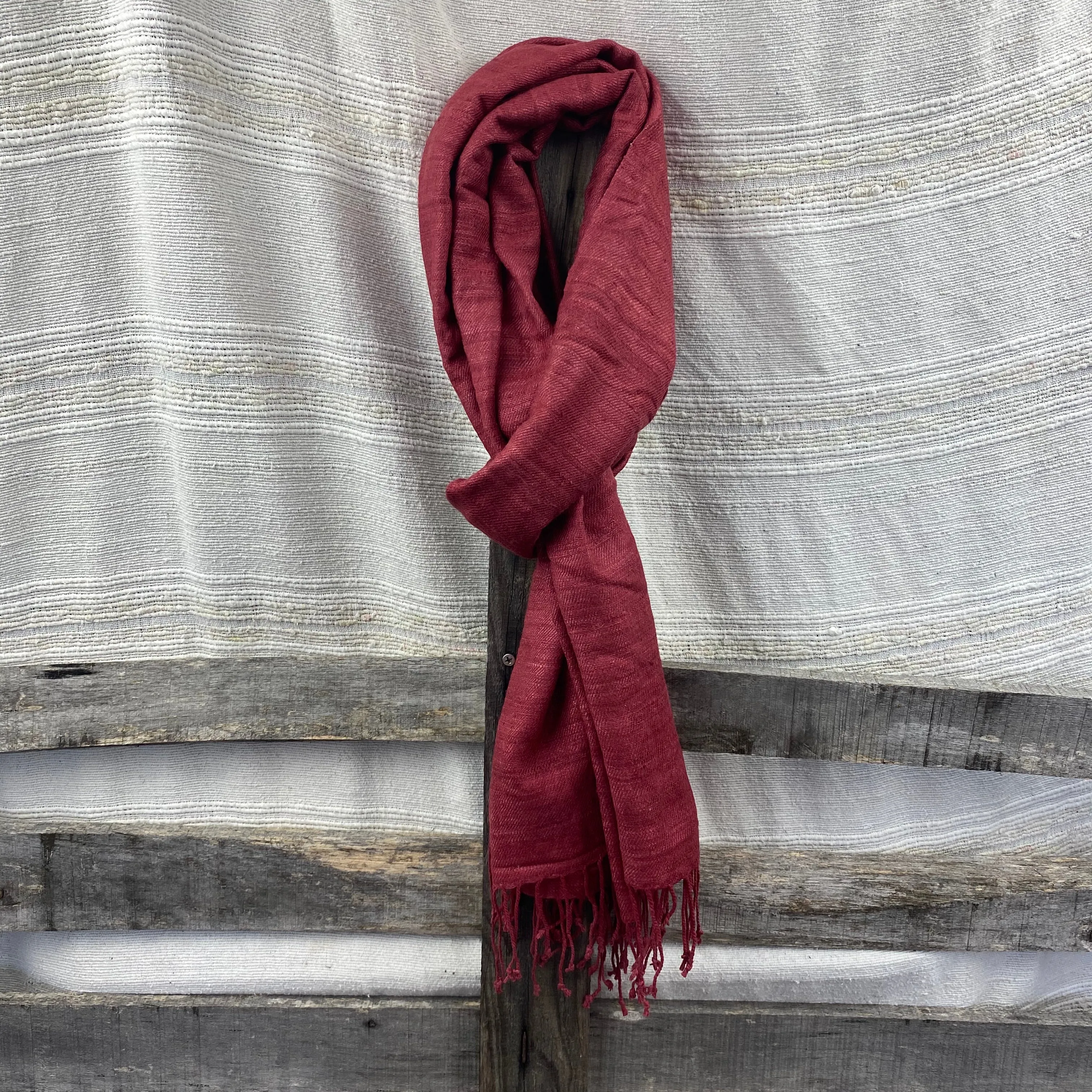 Fair Trade Ethical Non-Violent Silk Scarf