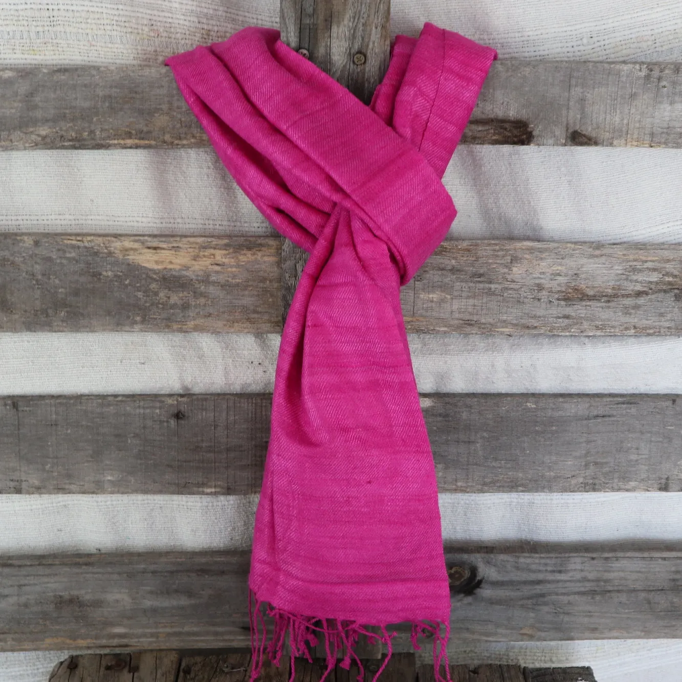 Fair Trade Ethical Non-Violent Silk Scarf