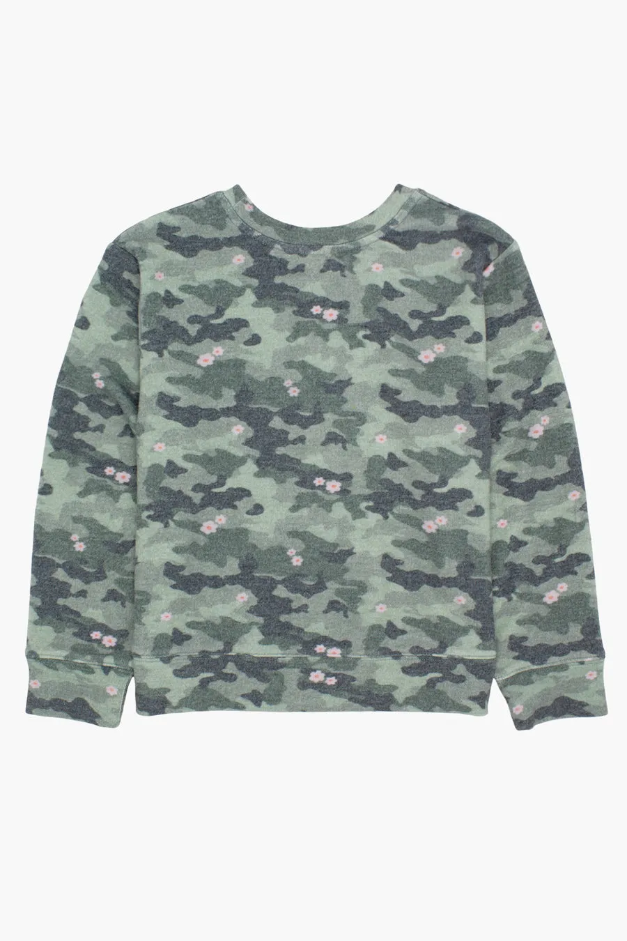 Feather 4 Arrow Chill Down Kids Sweatshirt - Camo