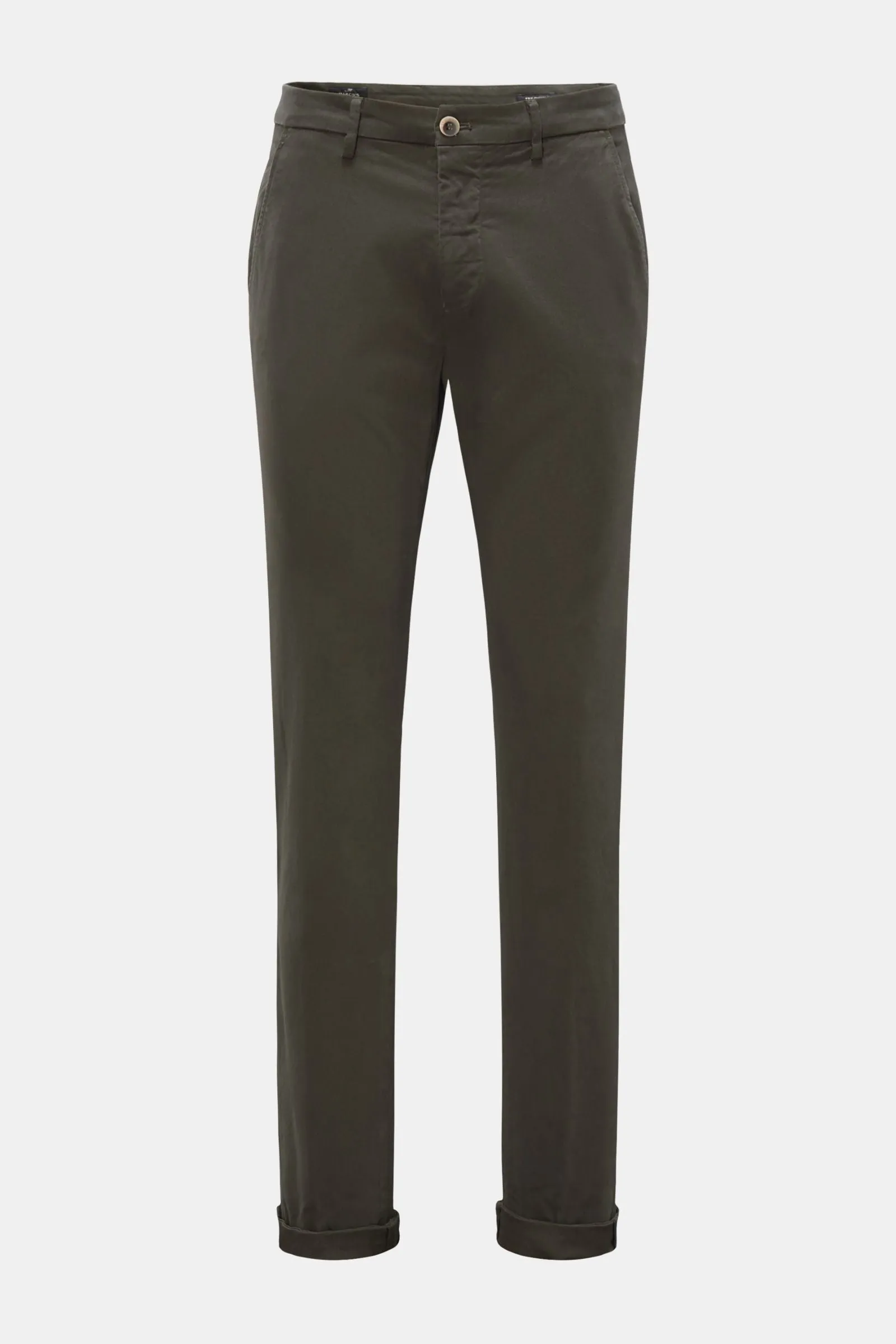 Forest Green Slim Fit Stretch Chino - Mason's