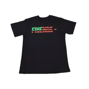 Giftngon - Vlone Style Black USA Friends Flag Tee