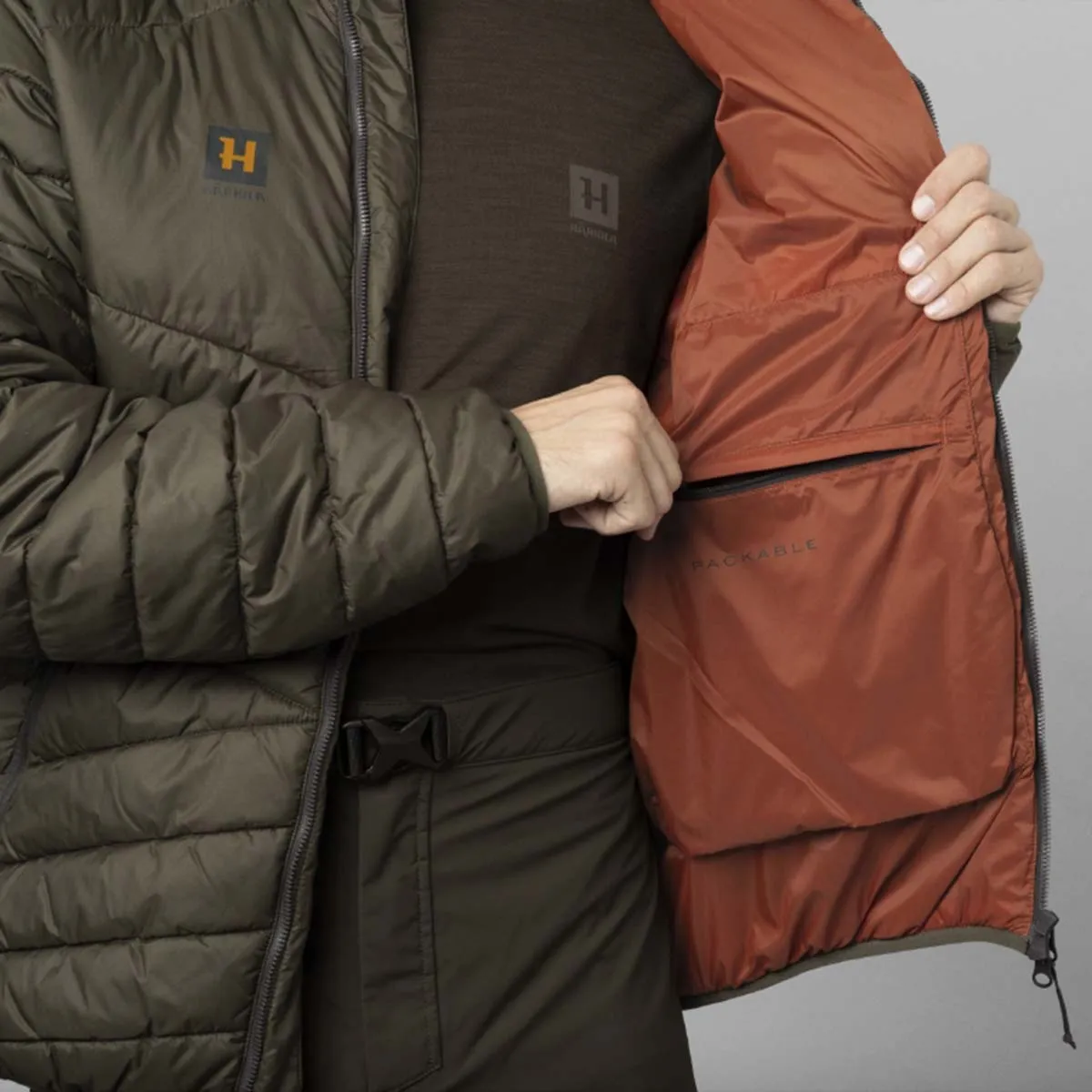 Harkila Logmar Insulated Packable Hooded Jacket