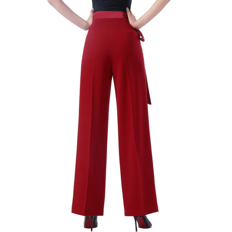 High Waist Straight Latin/Ballroom Latin Dance Pants