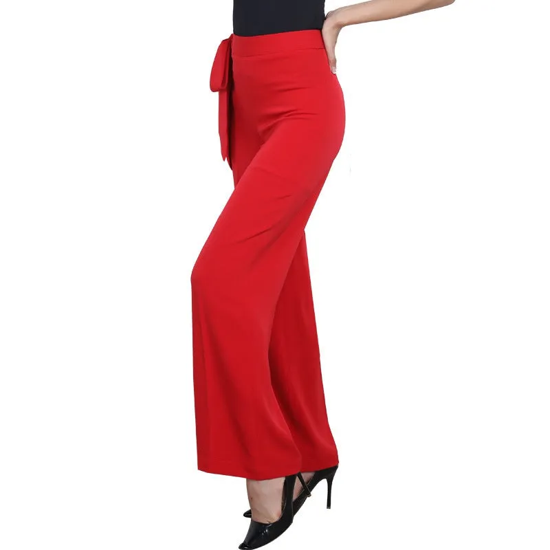 High Waist Straight Latin/Ballroom Latin Dance Pants