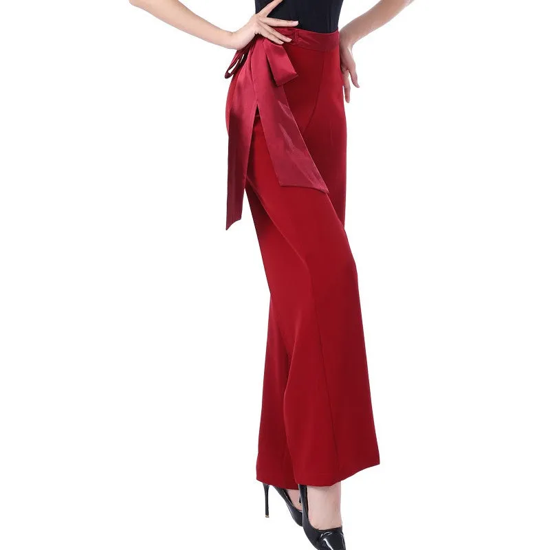 High Waist Straight Latin/Ballroom Latin Dance Pants