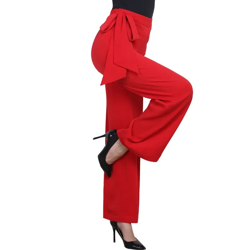 High Waist Straight Latin/Ballroom Latin Dance Pants