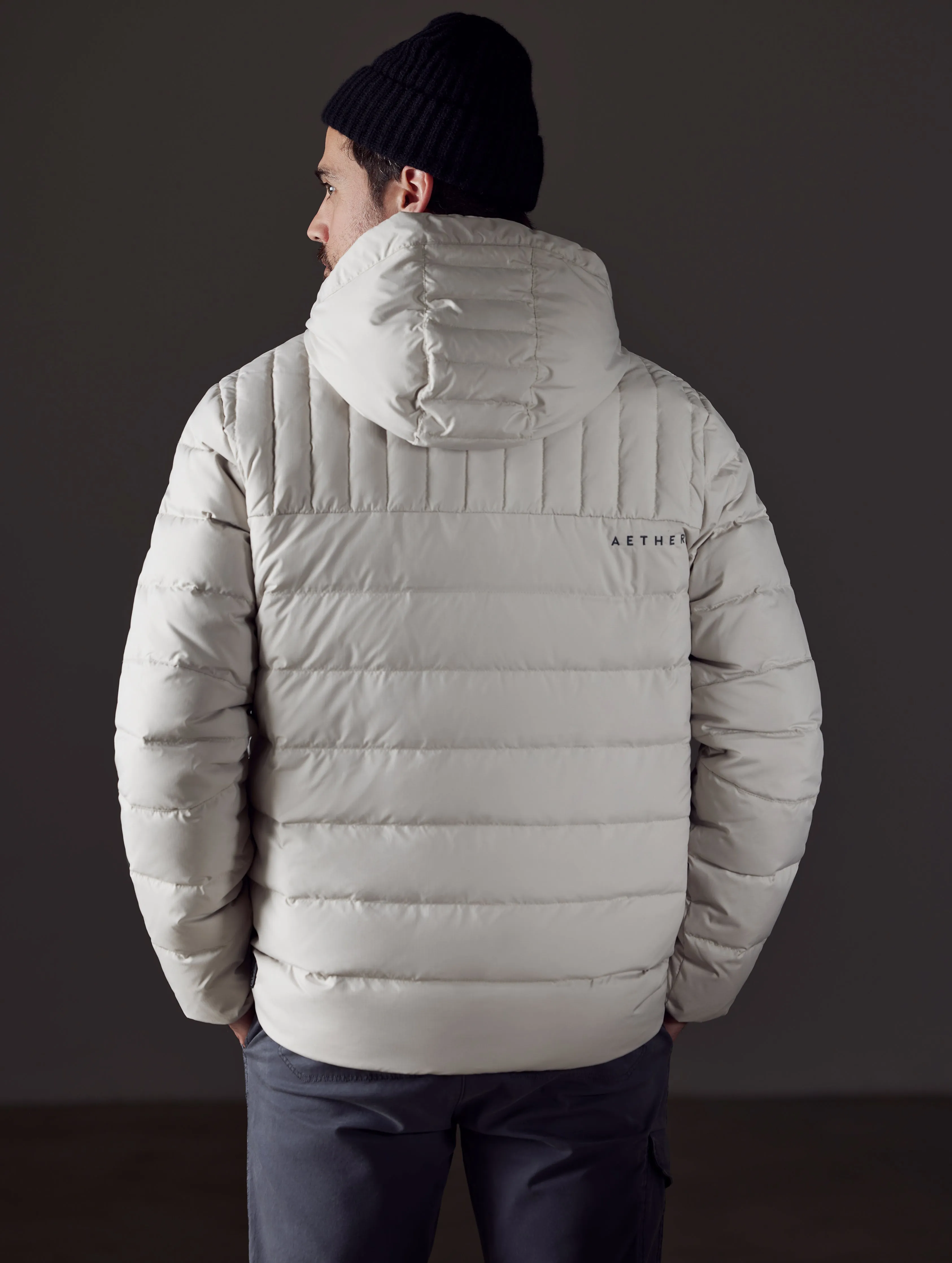 Hudson Down Jacket - Bone