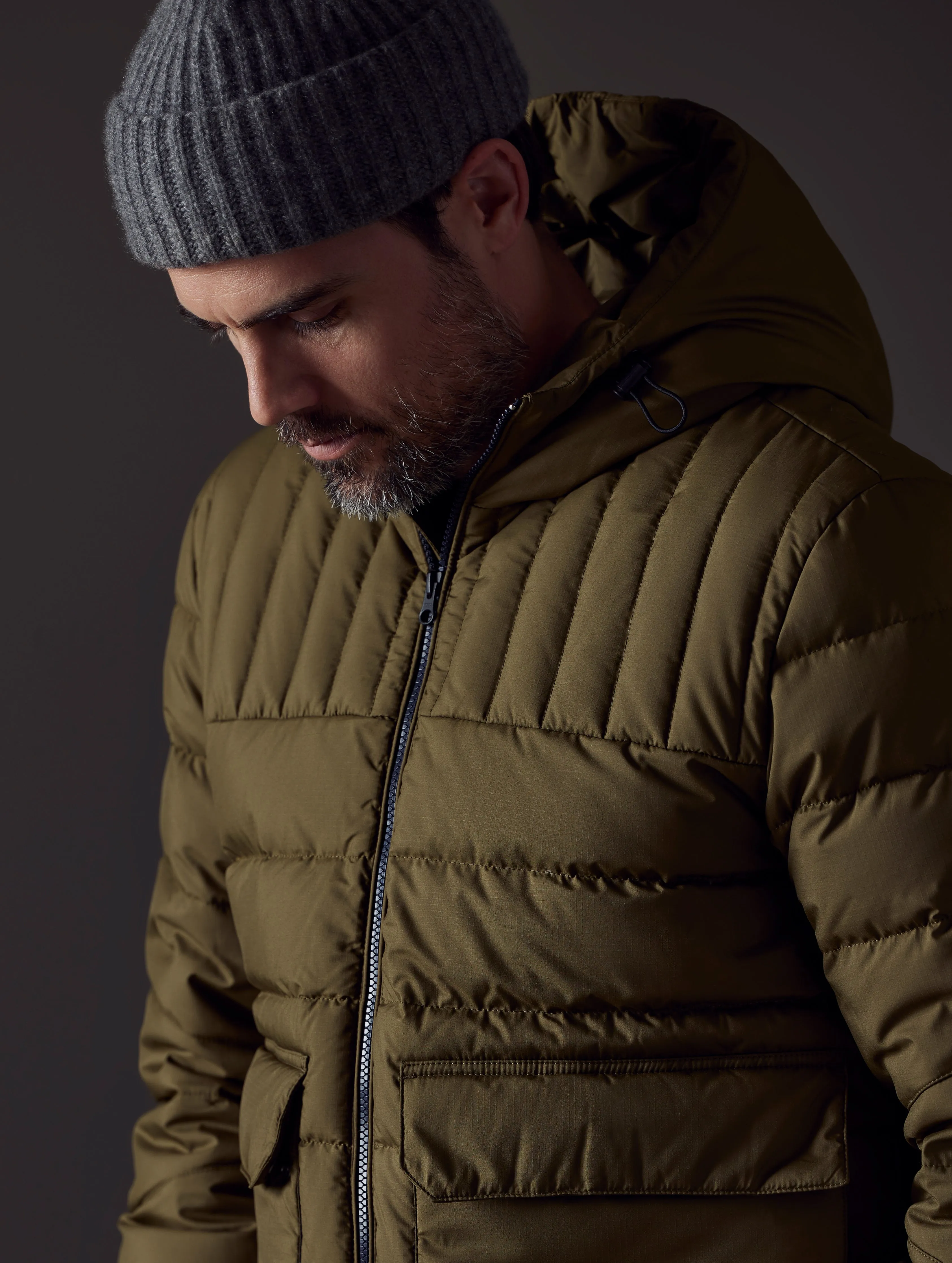 Hudson Down Jacket - Command Green