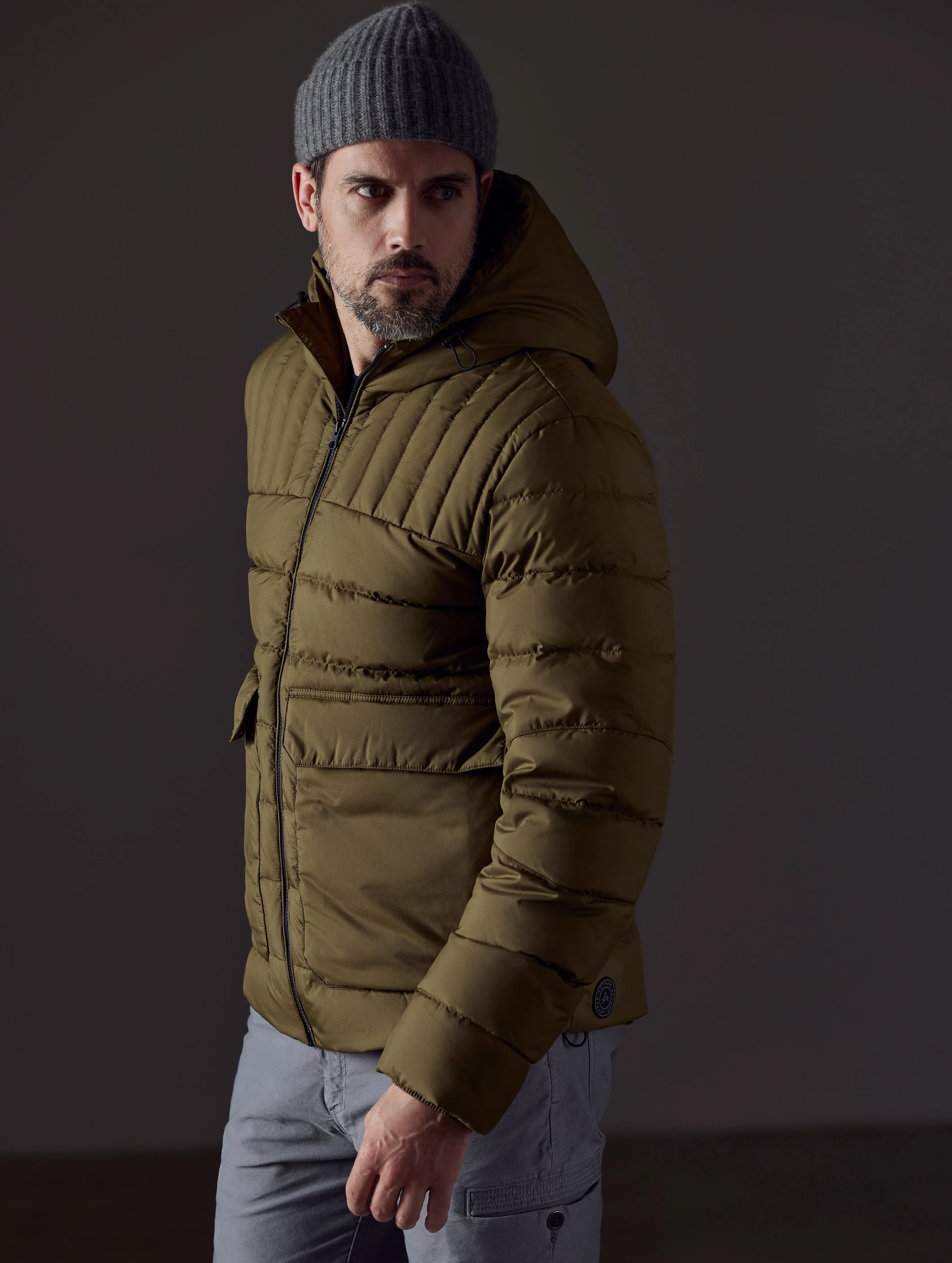 Hudson Down Jacket - Command Green