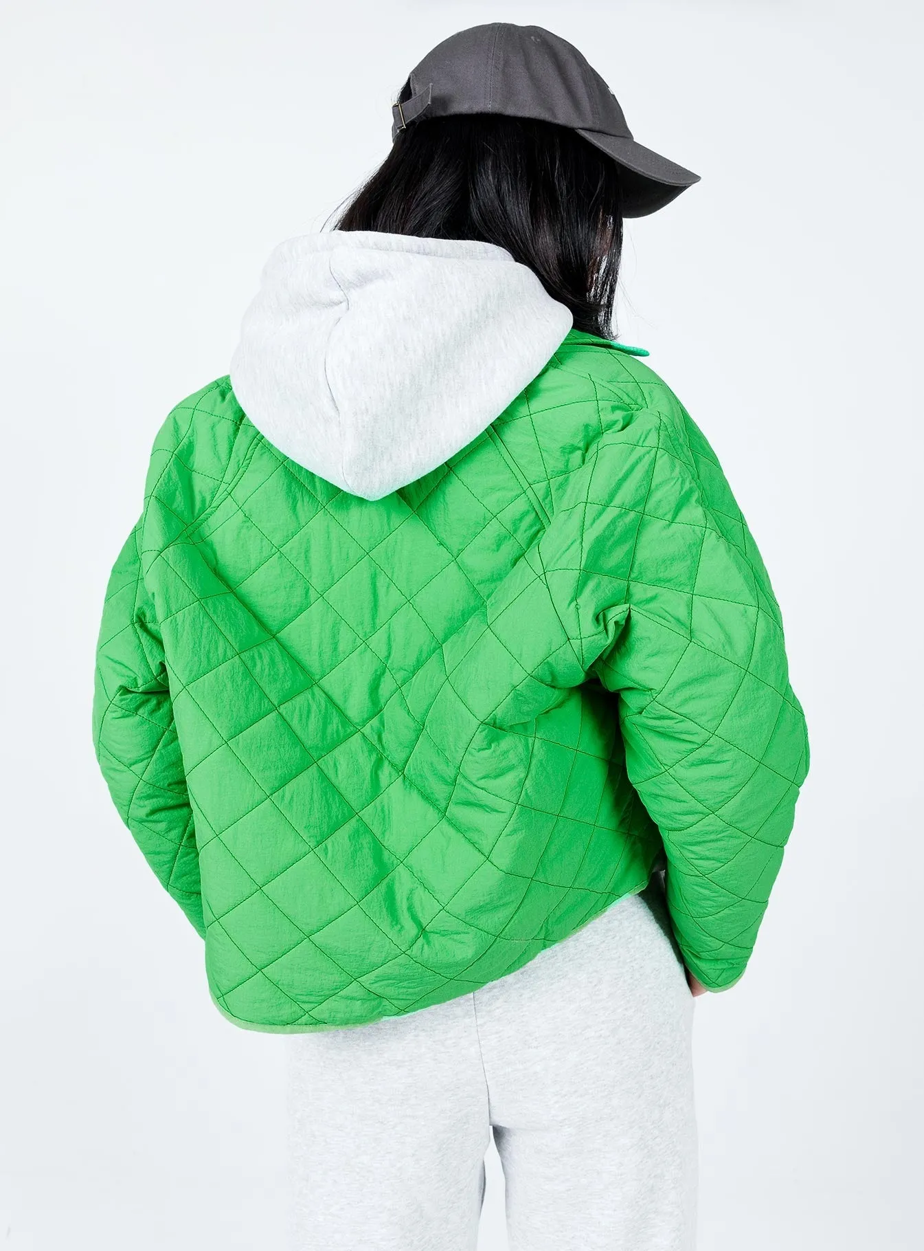 Jimi Quilted Jacket Green