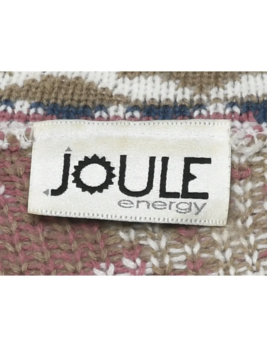 Joule Floral Knit Jumper - L