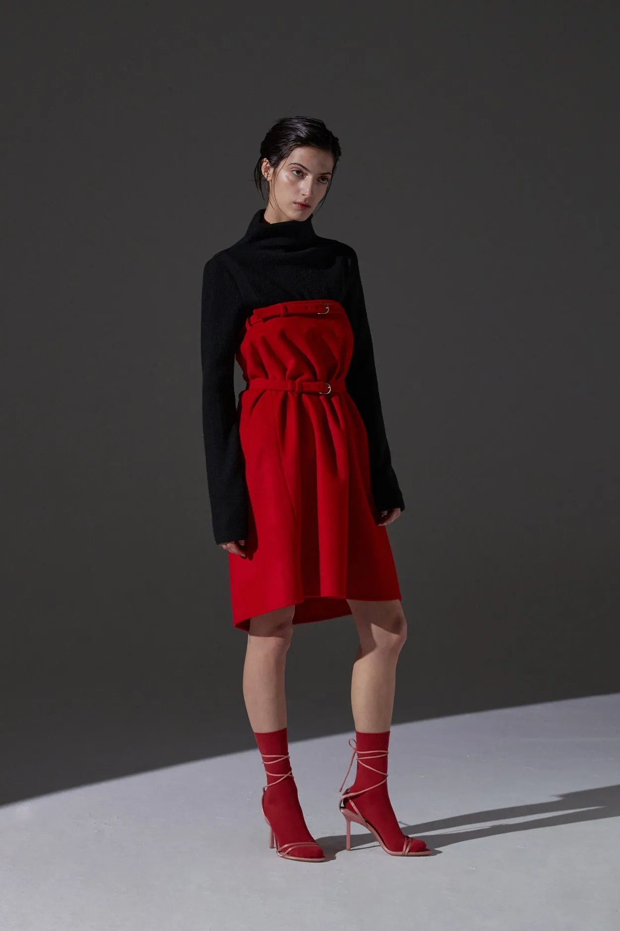 KAAN WOOL WRAP SKIRT/DRESS