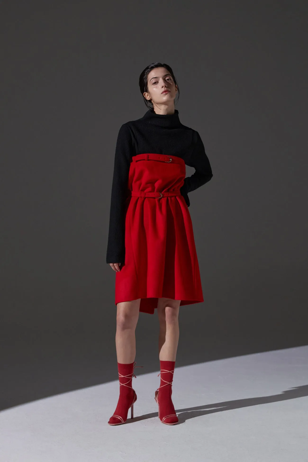 KAAN WOOL WRAP SKIRT/DRESS