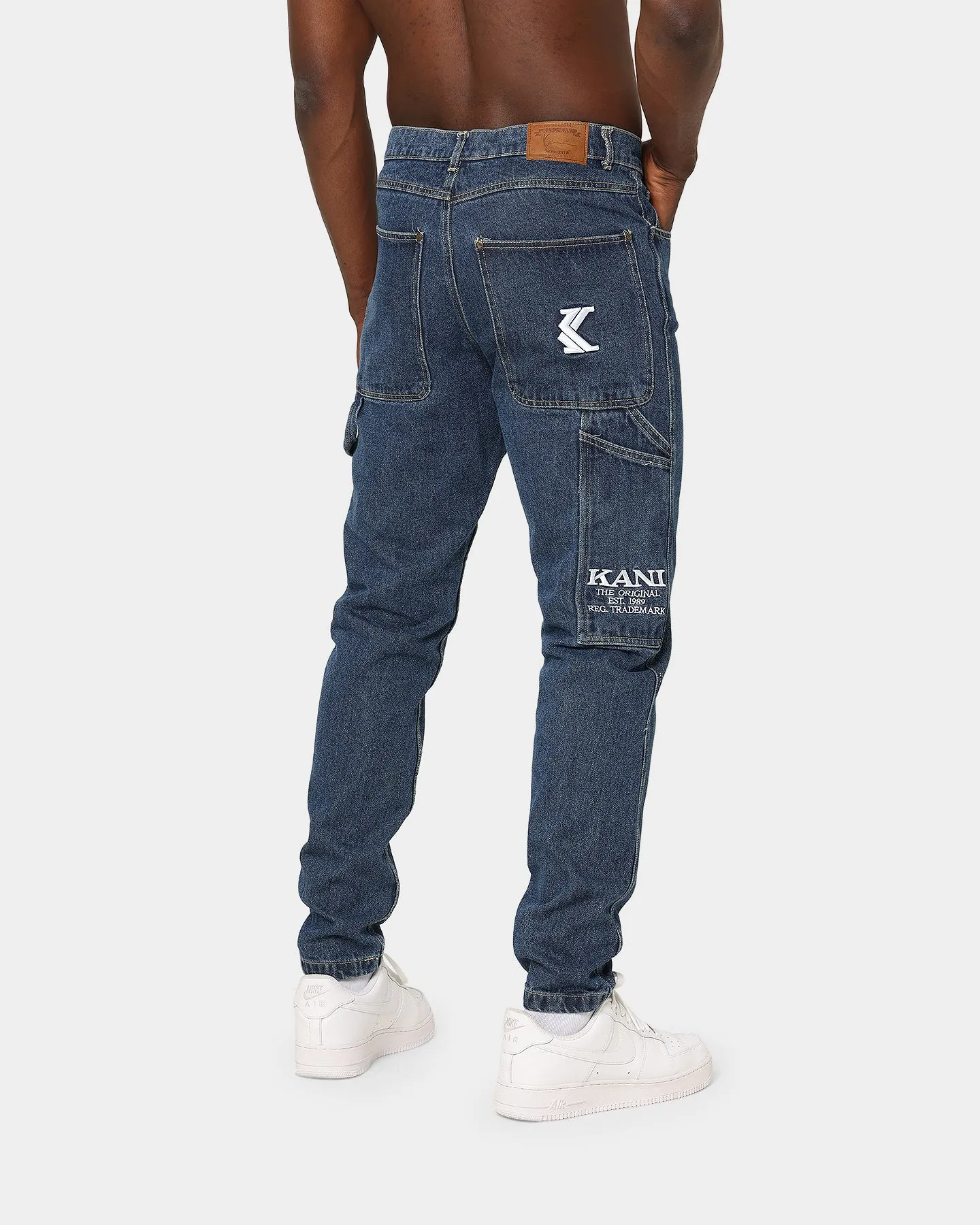 Karl Kani OG Denim Jeans Mid Blue