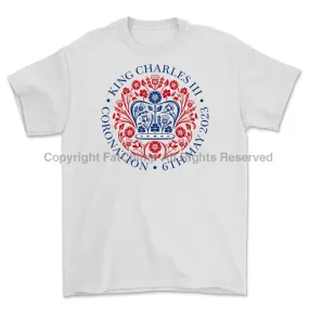 King Charles III Official Coronation Printed T-Shirt