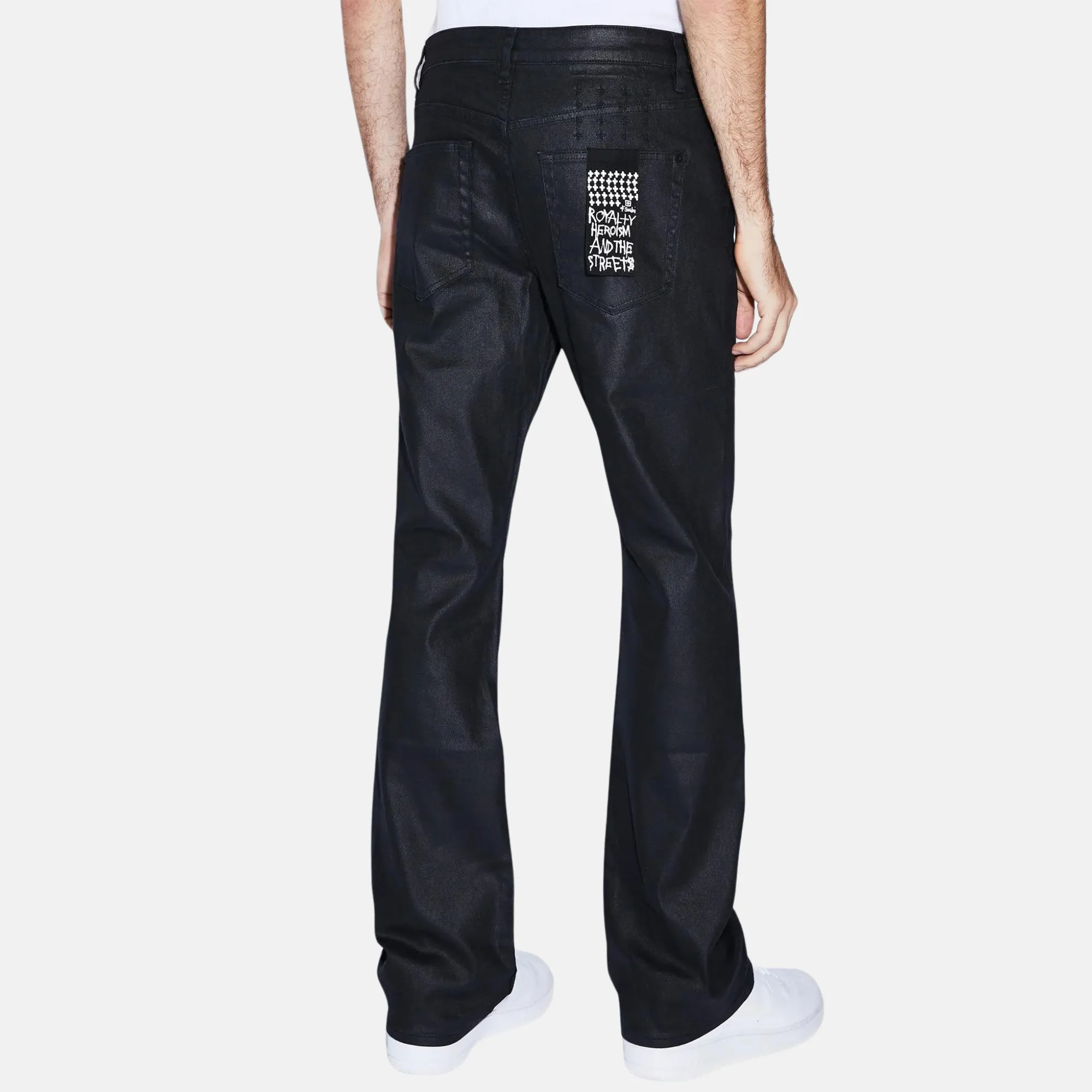 Ksubi Bronko Black Wax Jeans