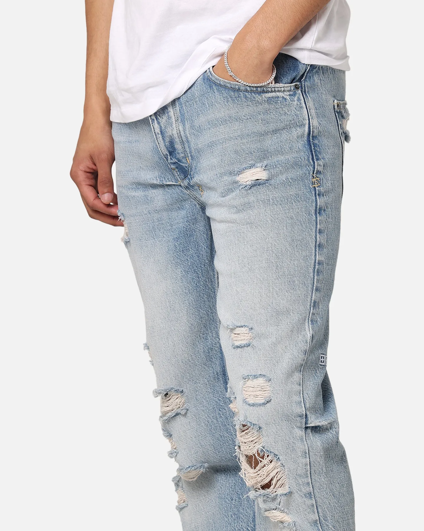 Ksubi Hazlow Nu Heritage Trashed Denim Jeans Denim