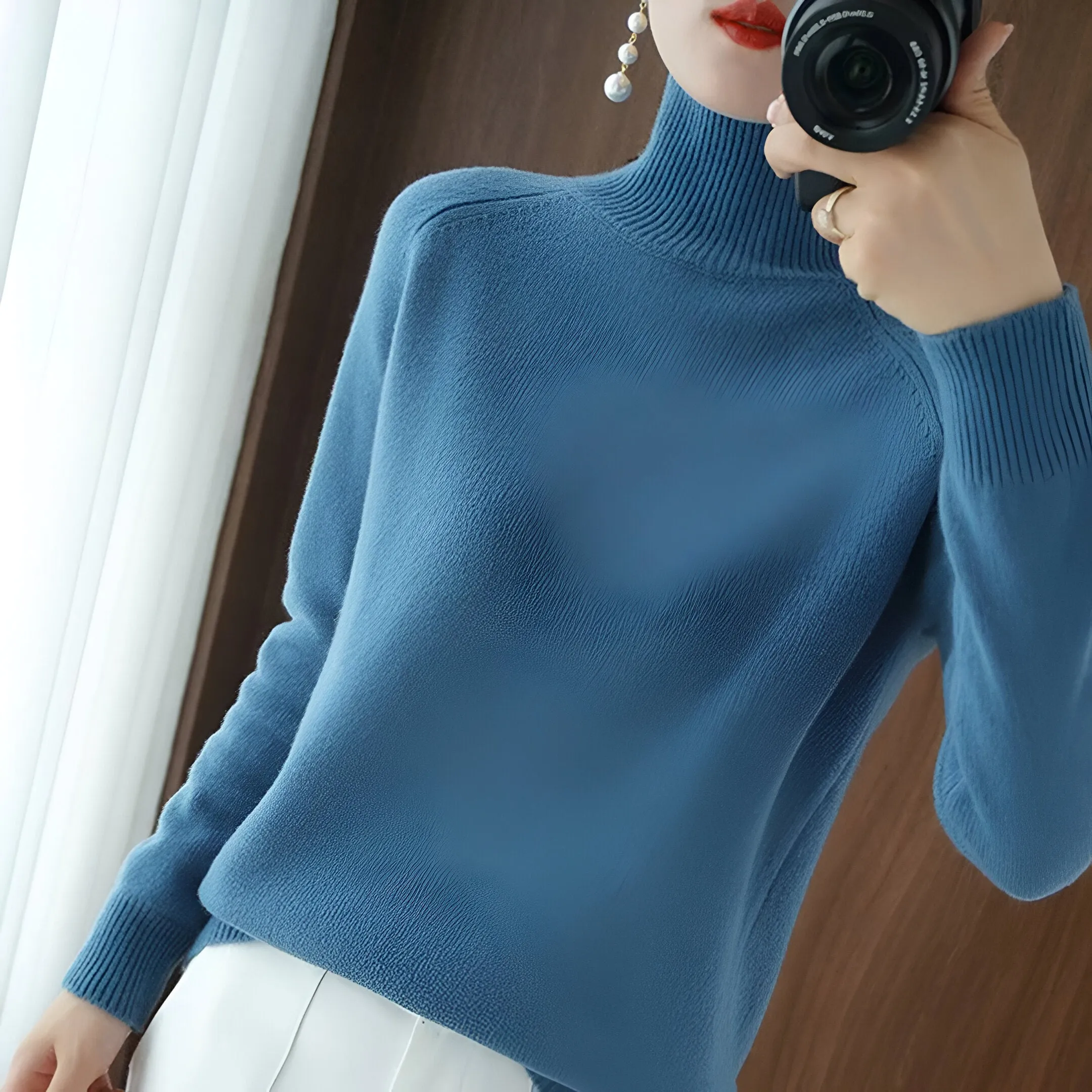 Lana Turtleneck Sweater