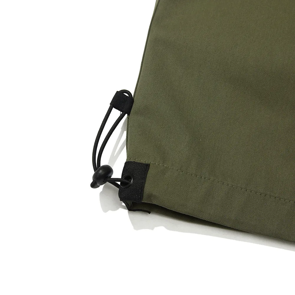 LOGO COTTON SUPER WIDE PANTS KHAKI